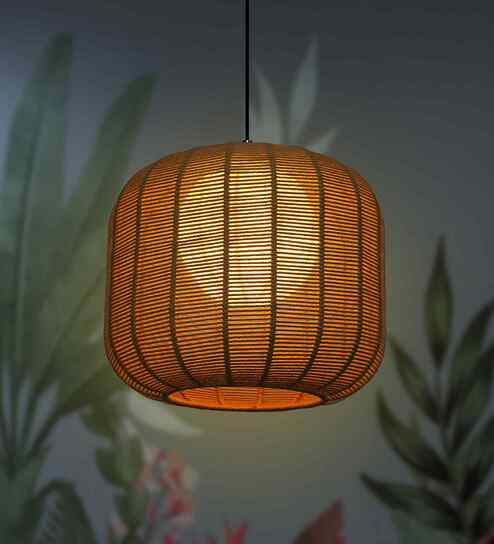 MYSTIC BLOOM - MIDNIGHT | Handcrafted Pendant Lamp | E27 holder } with Bulb | RIPPL Lighting